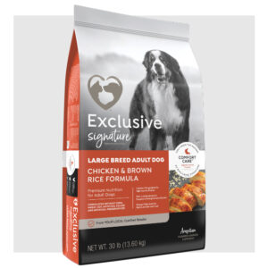 Exclusive Signature Large Breed Adult Dog Chicken & Brown Rice Formula