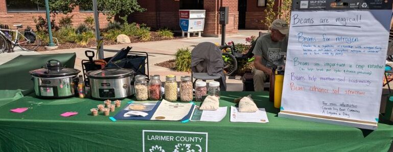 Celebrating Soil Health Day with Colorado Beans at Larimer County Farmers' Market