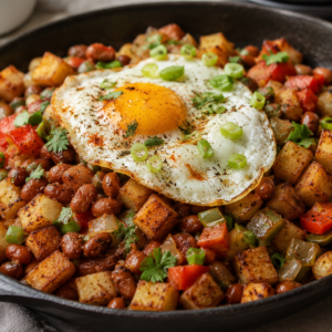 Breakfast Bean Hash