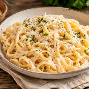 Cottage Cheese & White Bean Alfredo