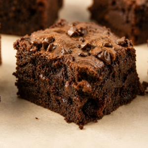 Dark Chocolate Black Bean Brownies