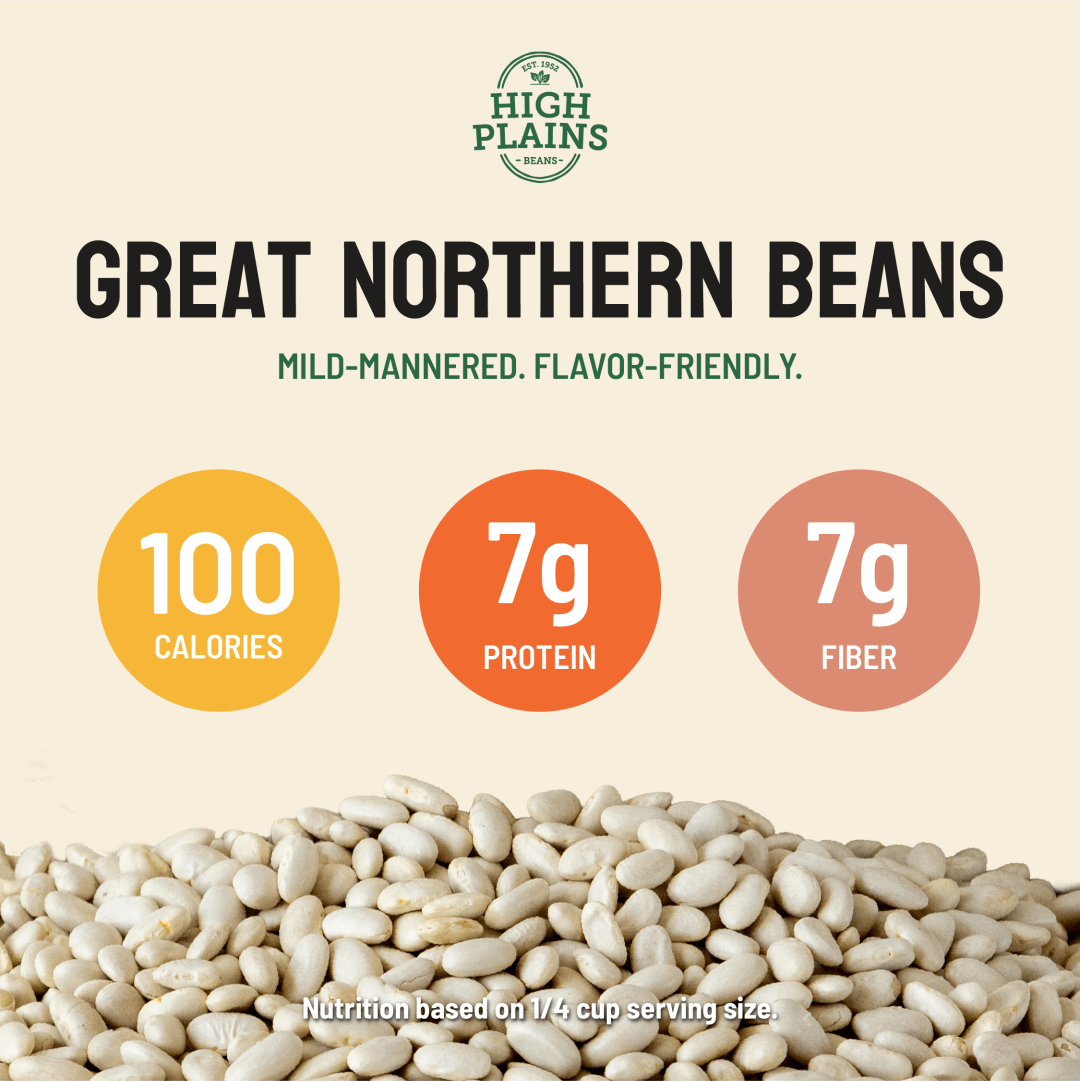 Great Northern Bean, 10 lb Bag - Image 4