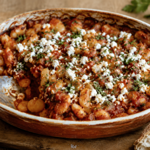 Greek-Style Large Lima Bean Bake