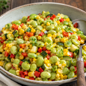 Green Baby Lima Succotash