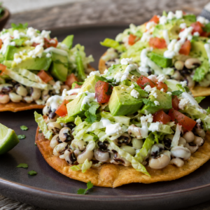 Orca Bean Tostadas
