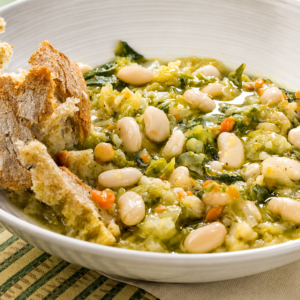 Ribollita (Tuscan Bread & Bean Soup)